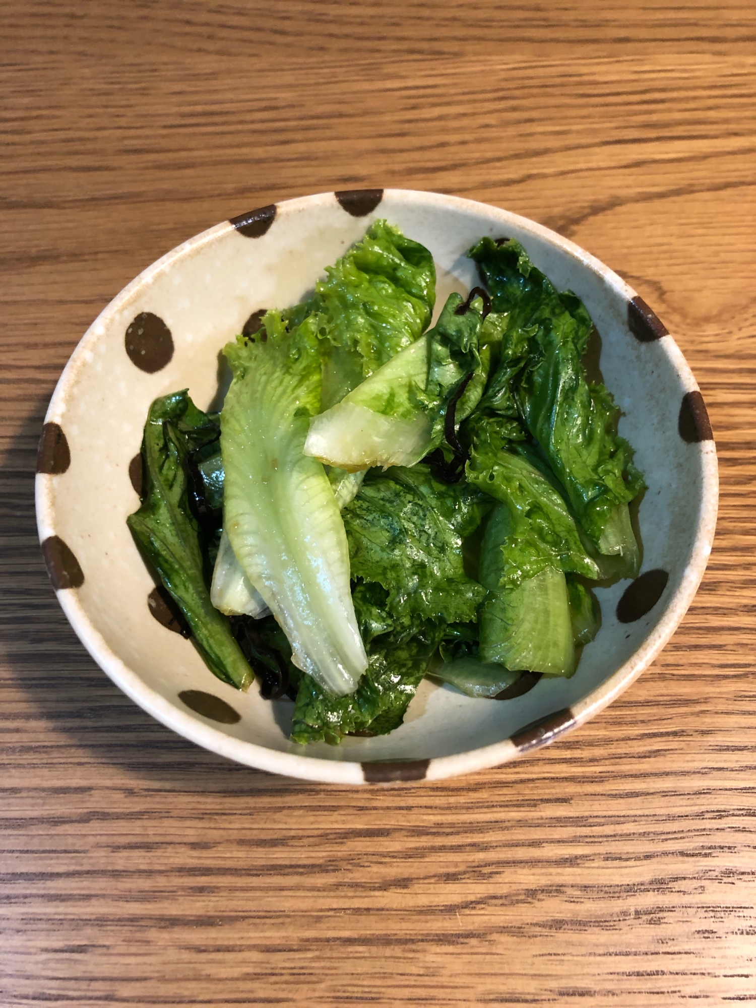 グリーンリーフと塩昆布のサラダ レシピ 作り方 By Kえり 楽天レシピ