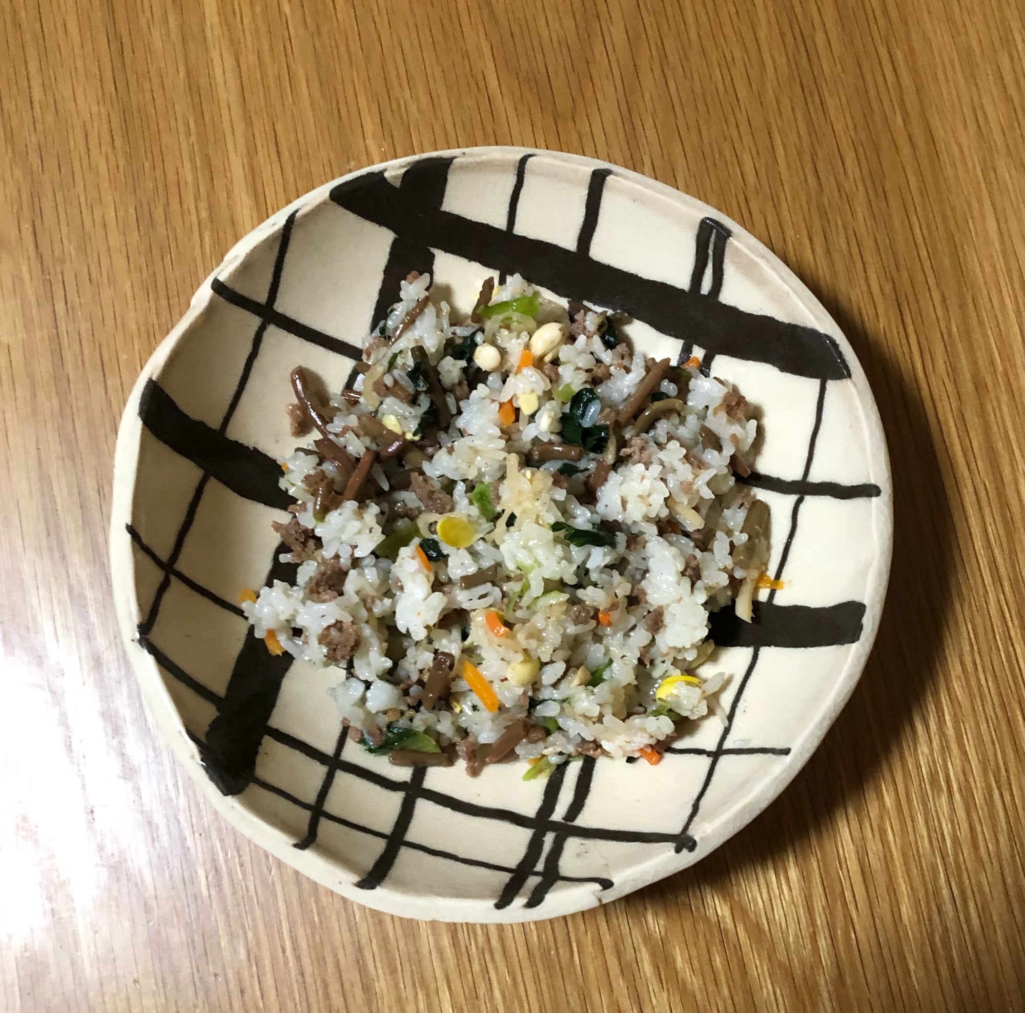 子どももok 簡単 10分で焼きビビンバ 幼児食 レシピ 作り方 By Fumifumifumi 楽天レシピ