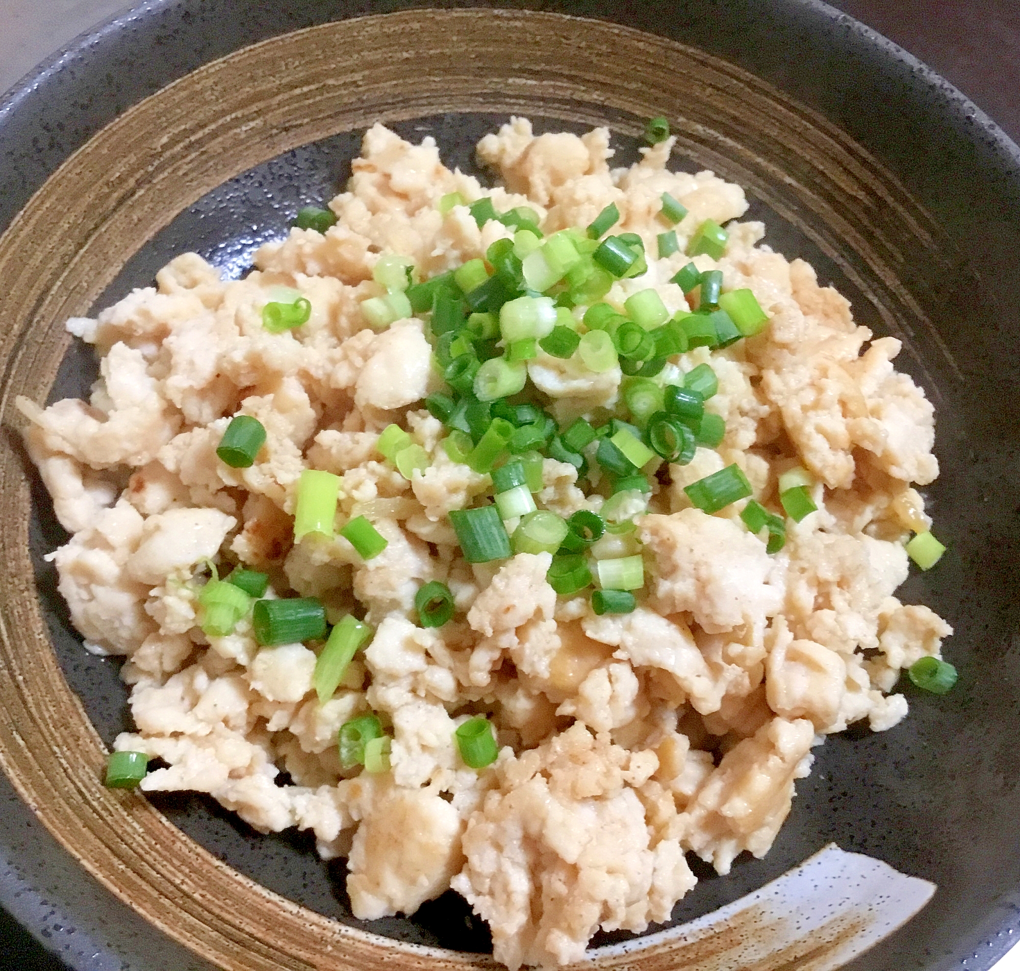 生姜入り塩麹鶏そぼろ