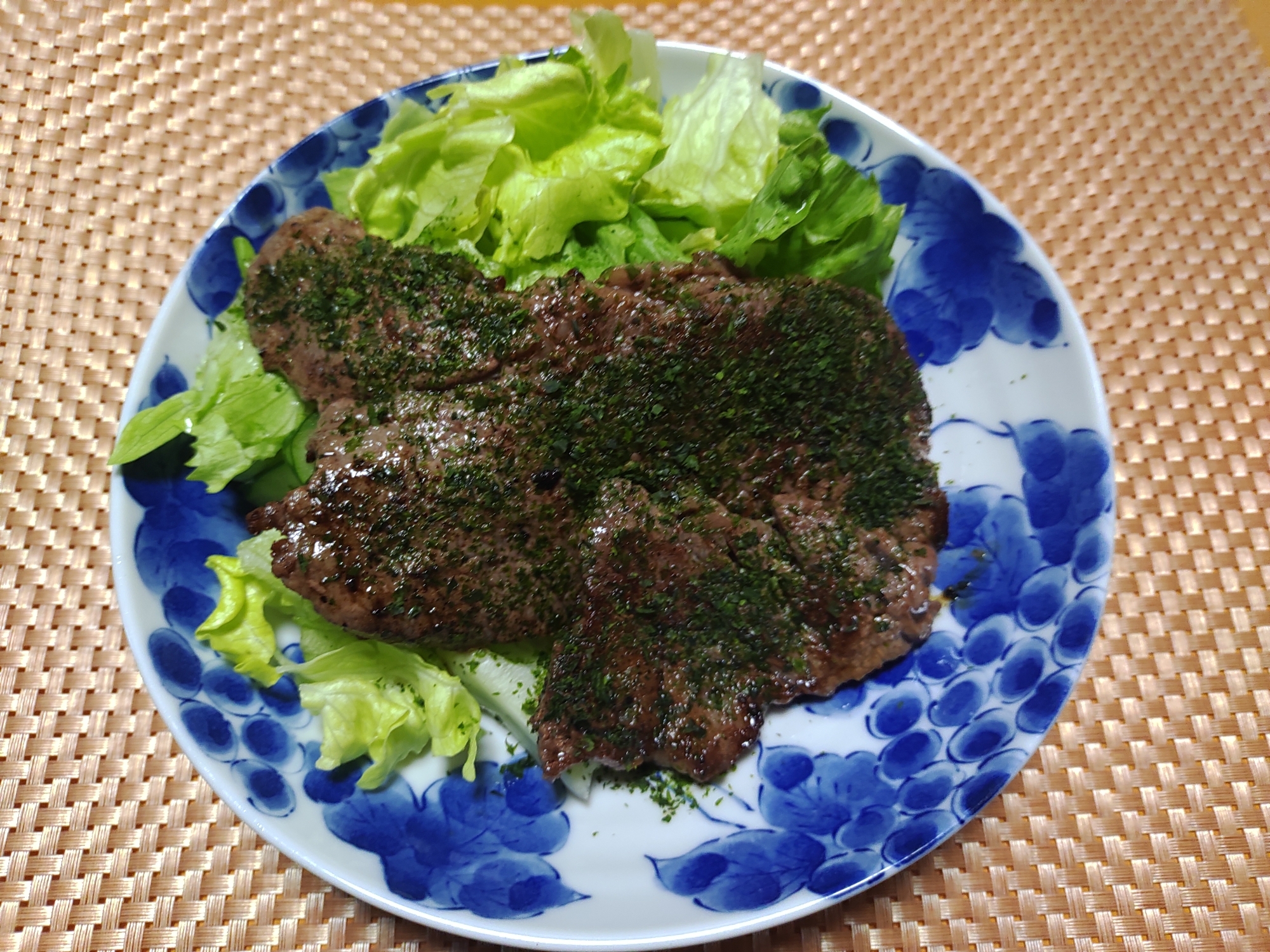 青のりステーキ