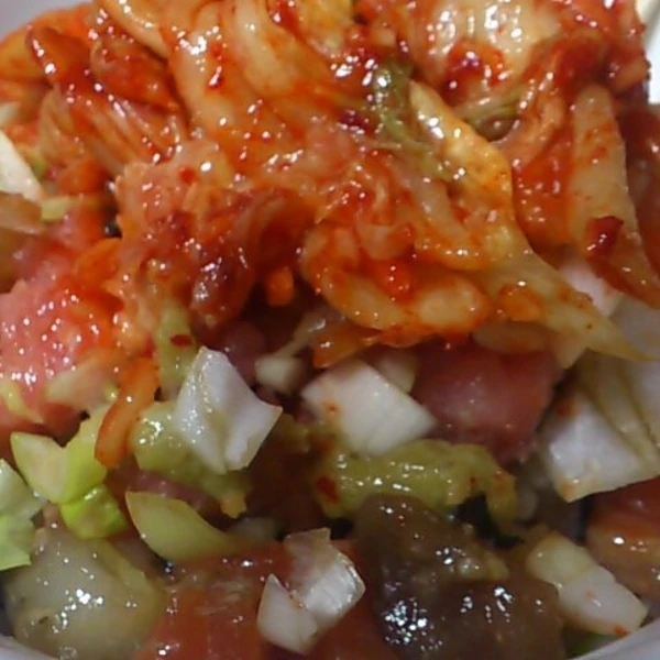 韓国風海鮮丼