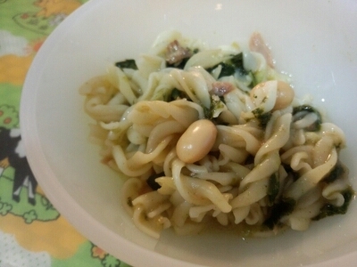 ツナと小松菜のパスタ 離乳食 レシピ 作り方 By まいを 楽天レシピ