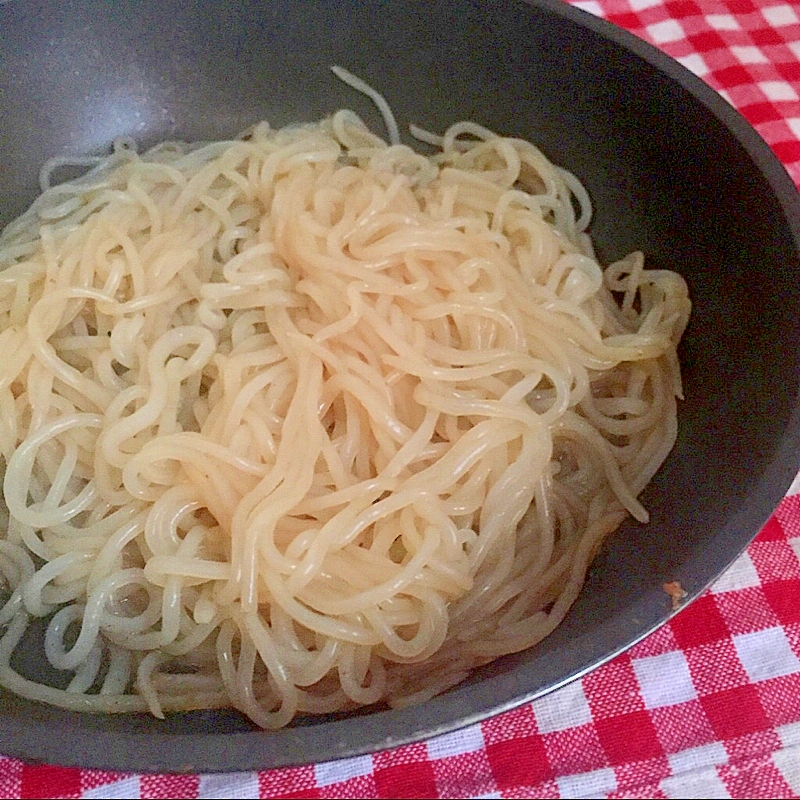 白滝の麺つゆ炒め☆