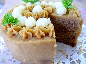 ホワイトソルガムのケーキ(米・小麦・卵・乳なし)