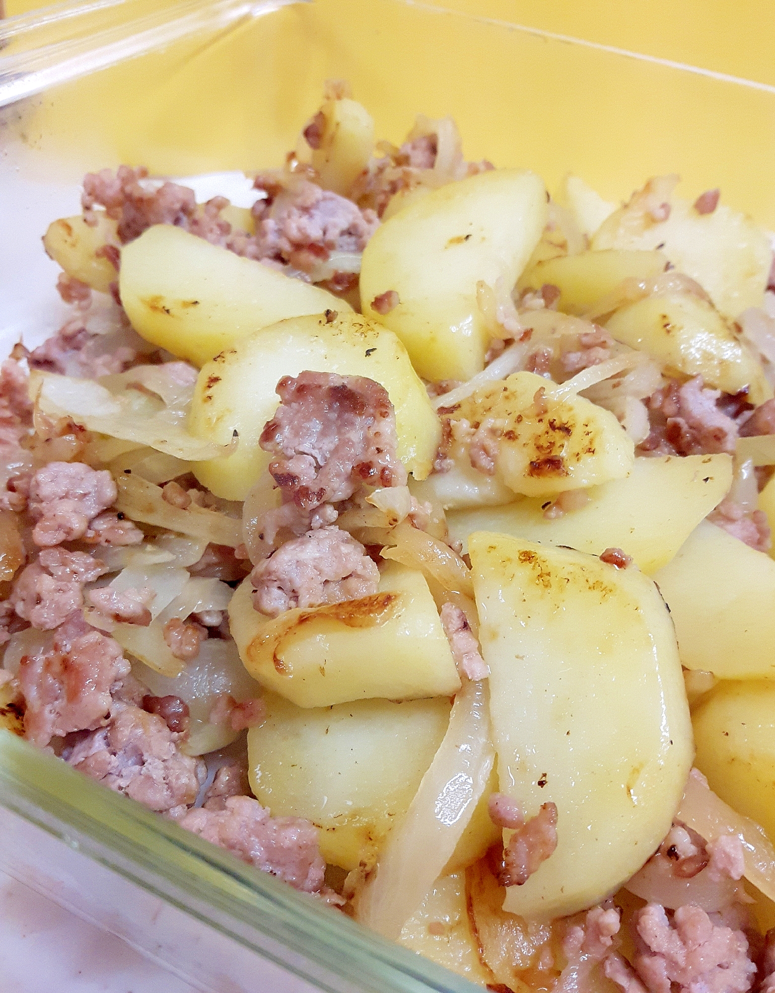 子供が大好き ジャガイモと豚ひき肉の昆布茶炒め レシピ 作り方 By Acchan66 楽天レシピ 子供が大好き ジャガイモと豚ひき肉の昆布茶炒め レシピ 作り方 By Acchan66 楽天レシピ