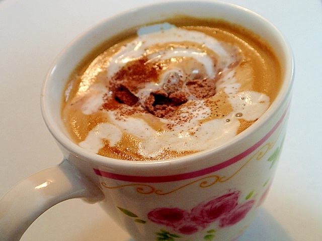 ブルックスとバリスタで チョコアイスカプチーノ レシピ 作り方 By ぷ みぃまま 楽天レシピ