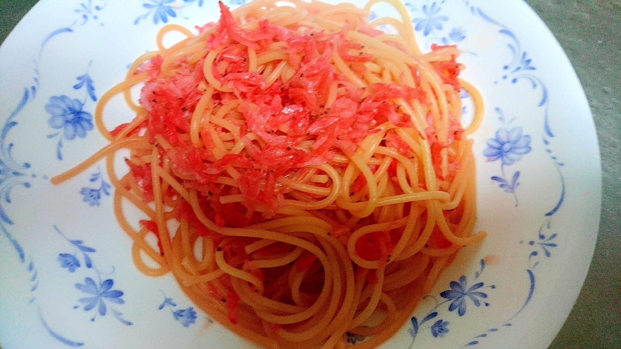 桜えびのパスタ