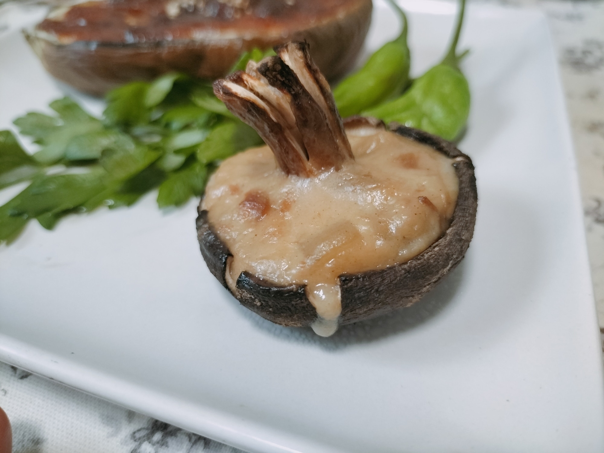 キャンベル缶とトースターで簡単♪椎茸のロースト