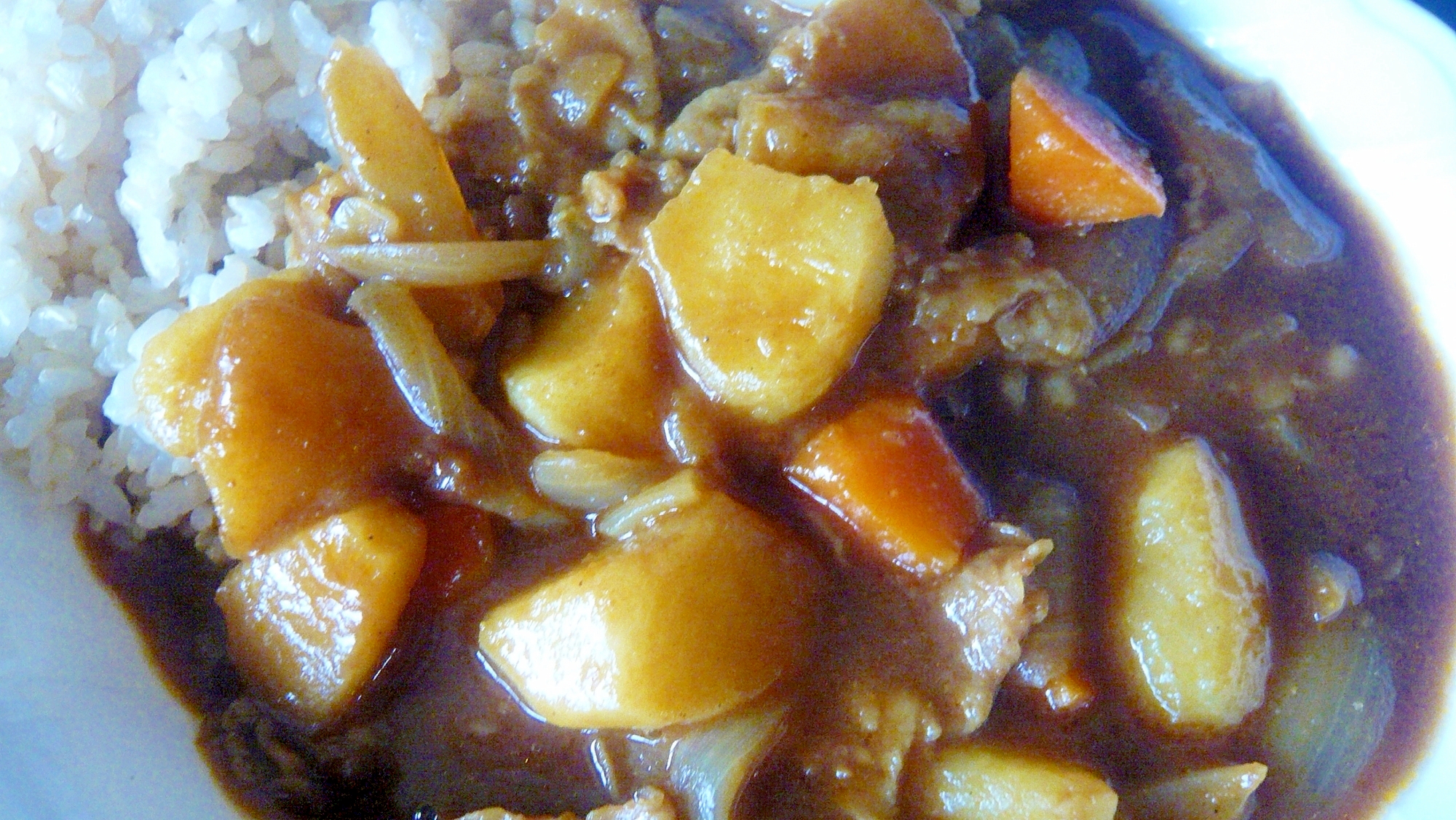 ♥ リンゴ入り! カレーライス ♥