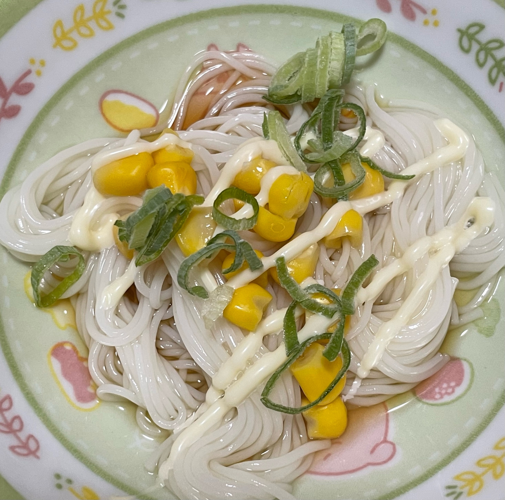 そうめん 素麺 ( マヨコーン )