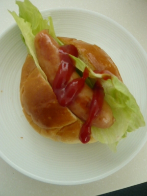 バターロールで シンプルウインナーサンド レシピ 作り方 By Kumiko3 楽天レシピ