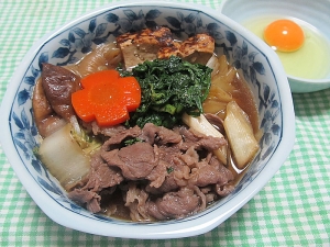 野菜もタップリ！すき焼き風煮