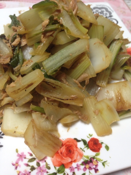 ❤小松菜とシーチキンの炒め物❤
