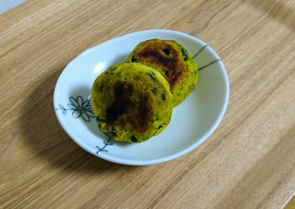 もっちもち！かぼちゃの焼き団子