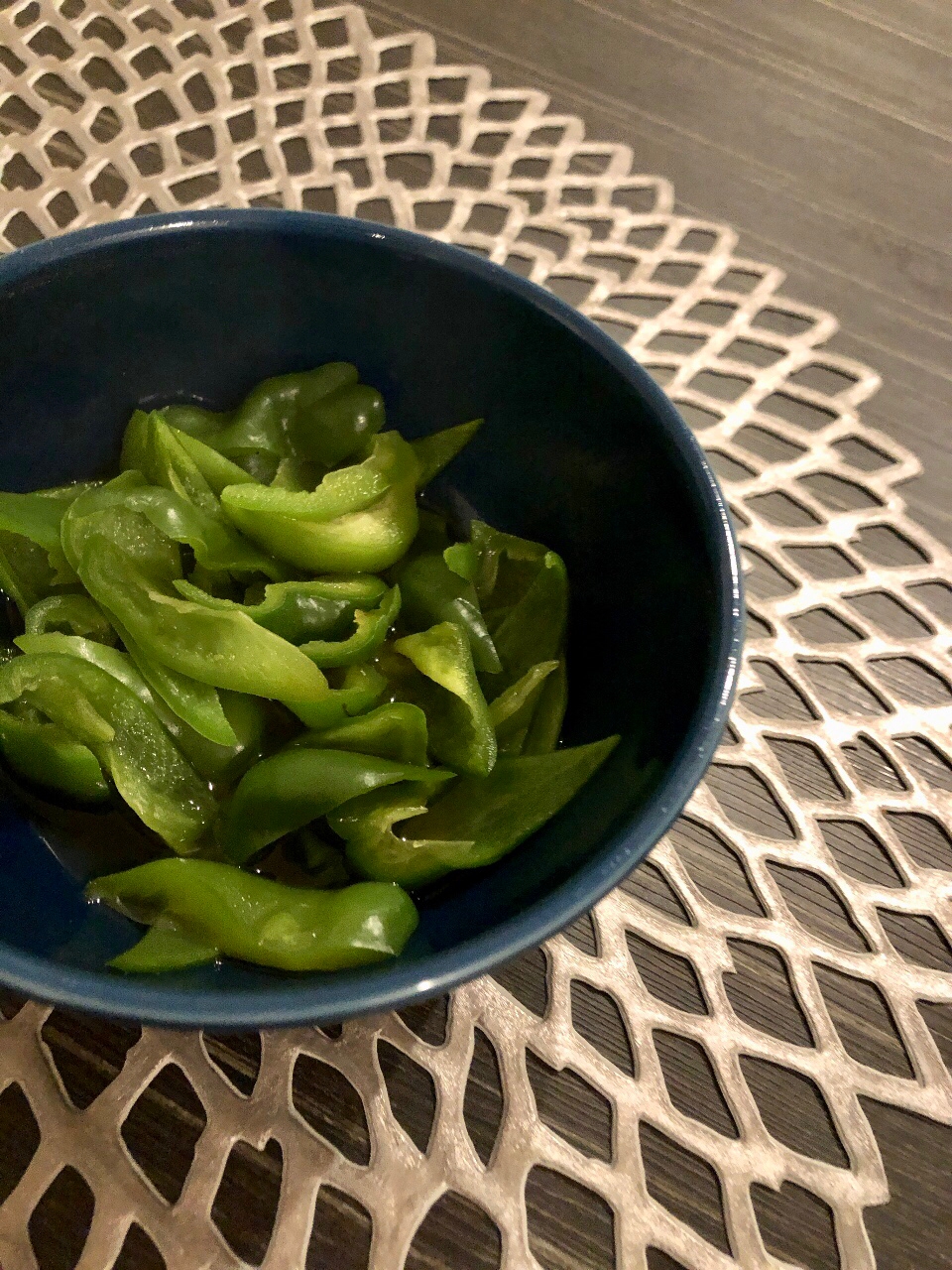 レンジでお手軽☆ピーマンの鰹だし煮浸し