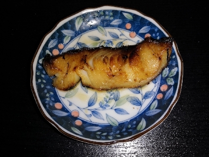 たらの生姜醤油漬けのグリル焼き