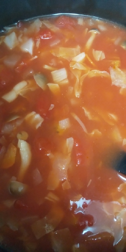 本日のごちそうスープです♪美味しく出来上がって嬉しいです！レシピありがとうございました～ﾟ+.ﾟ(´▽`人)ﾟ+.ﾟ