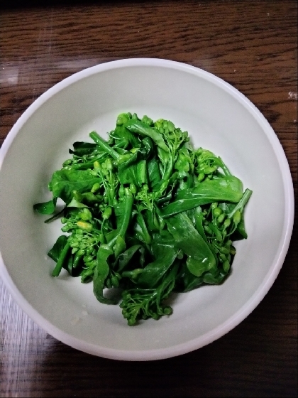 菜の花のからし和え