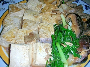 簡単肉豆腐