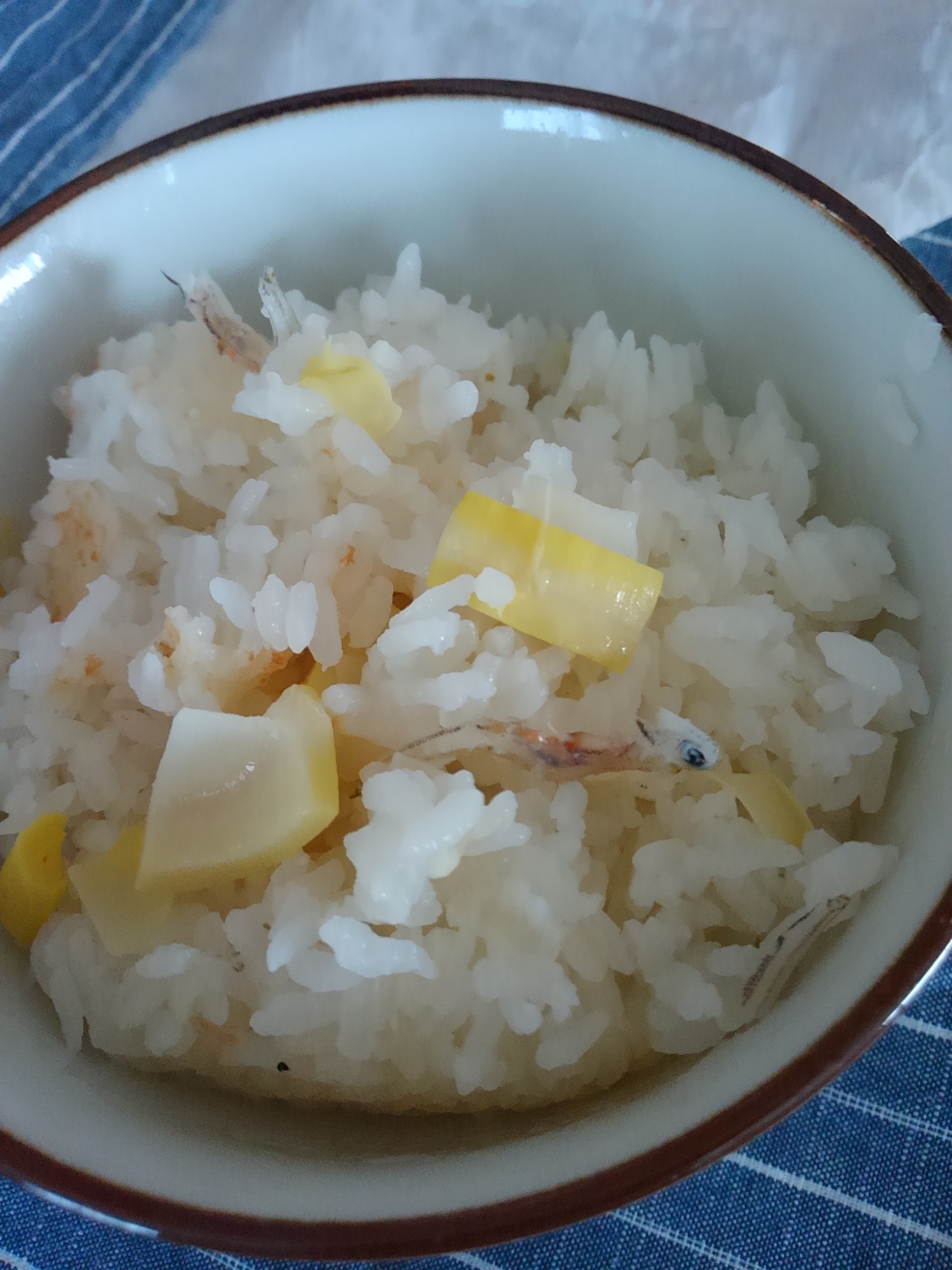 筍とちりめんじゃこの 炊き込みご飯