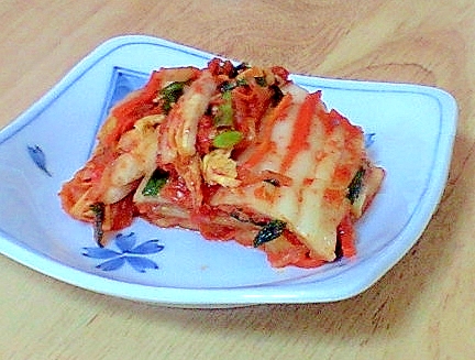 【韓国風】自家製白菜キムチ