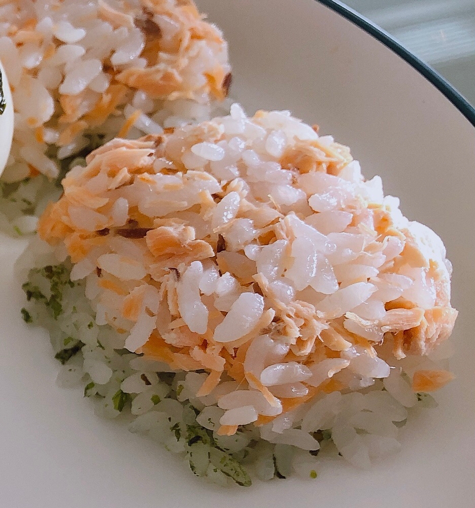 離乳食⭐︎お弁当にも〜ひな祭り菱餅風三色ご飯〜