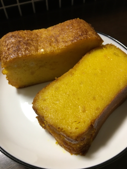 濃厚しっとりかぼちゃケーキ