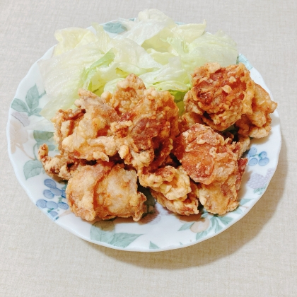 卵液を使った唐揚げ♪