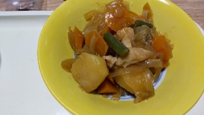 簡単！お水なしでほくほく～♪な肉じゃが