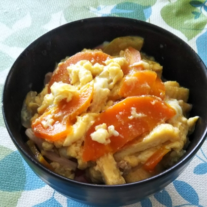 油揚げで親子丼