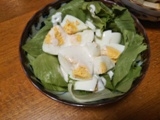 レタスとゆで卵のマヨサラダ