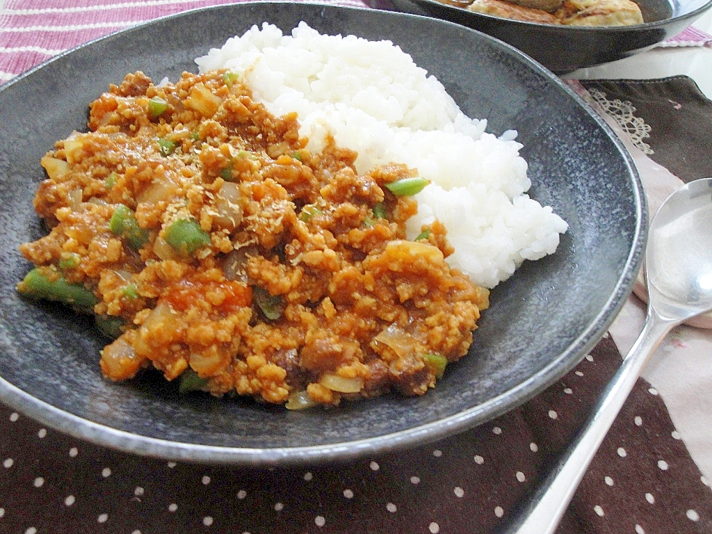 まるでお肉☆高野豆腐でドライカレー