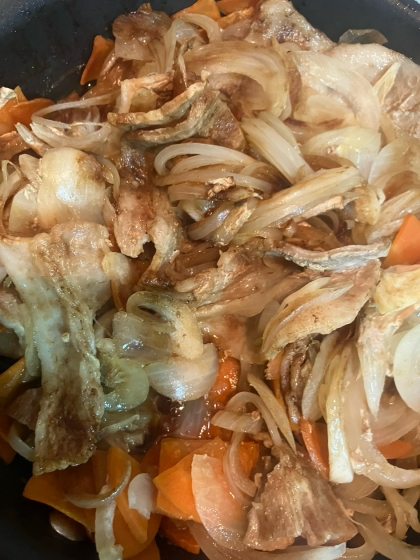 えのきでとろみ！豚肉と野菜の炒め物