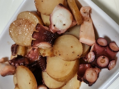 おいしくないわけない！たことジャガイモのソテー