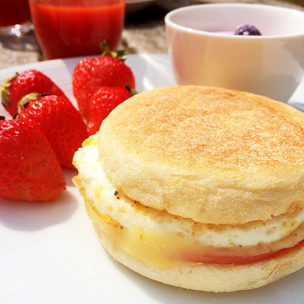 簡単！冷めてもおいしいイングリッシュマフィンサンド