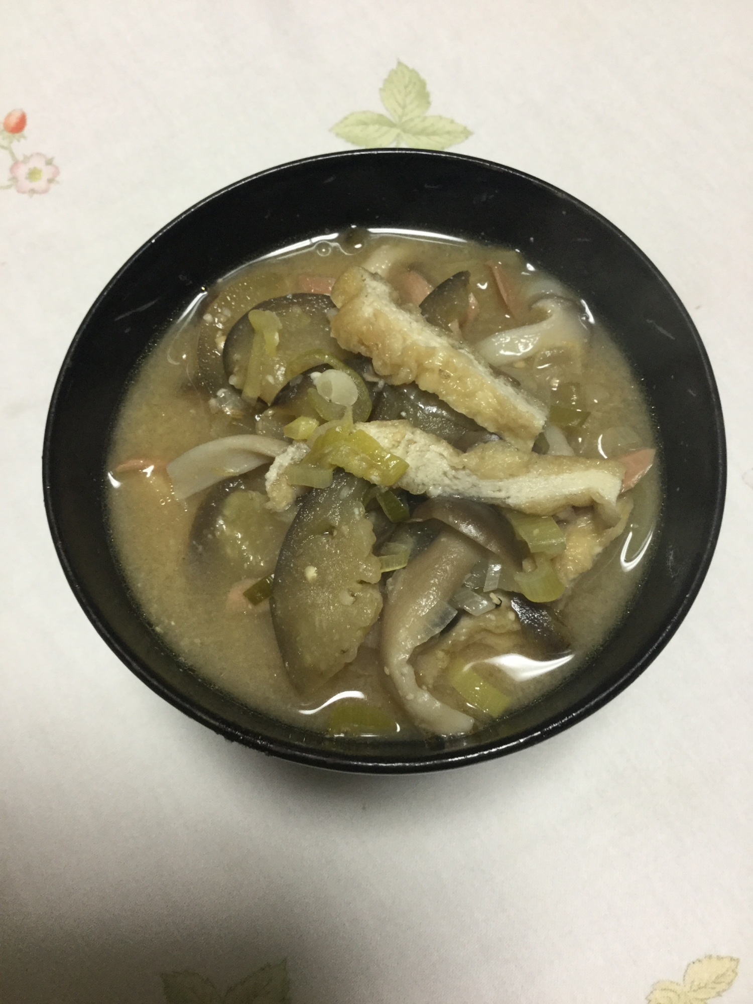 茄子の味噌汁