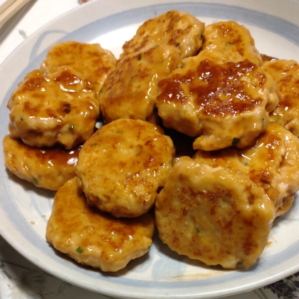 豆腐と人参入り・鶏つくね