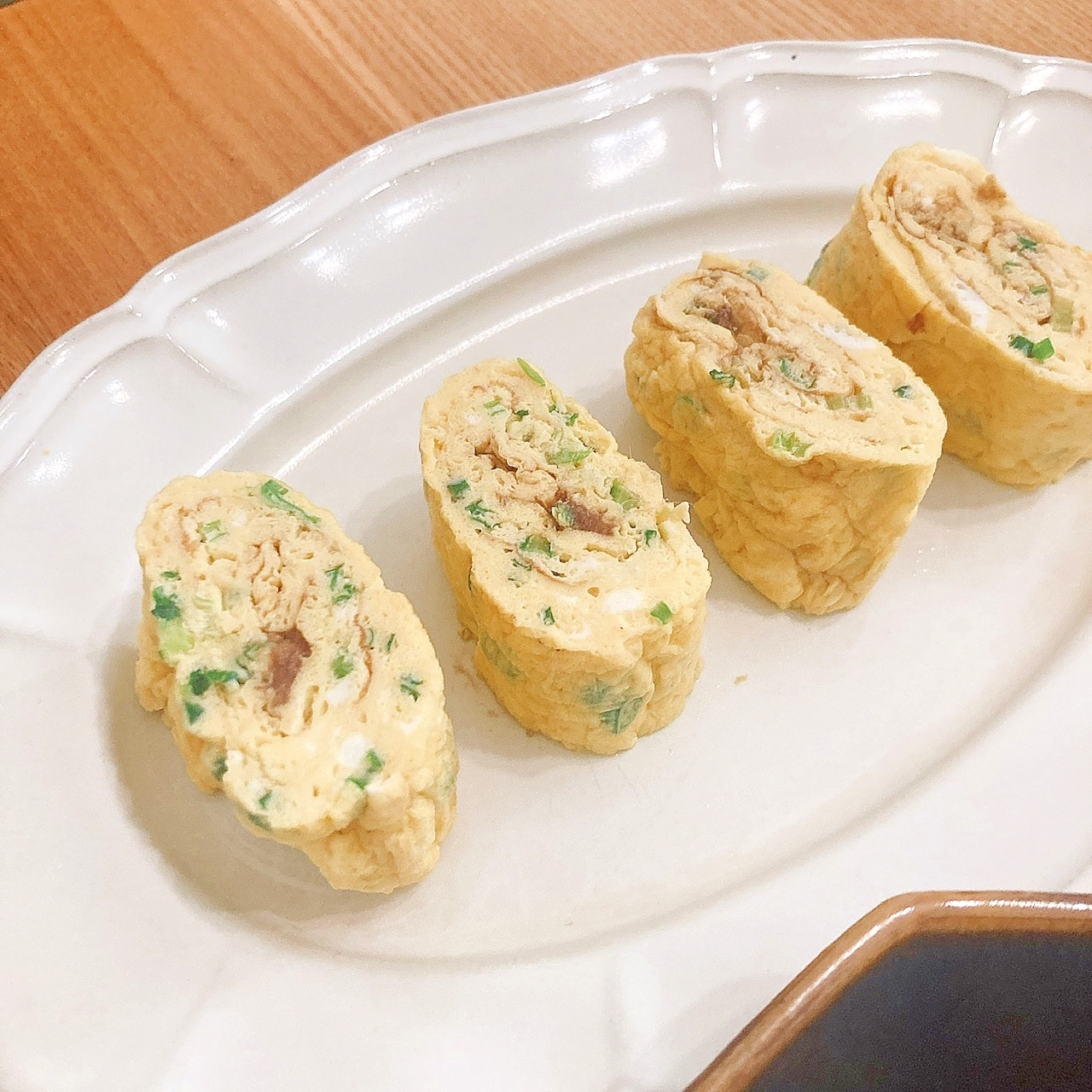 定番アレンジ♪アンチョビ厚焼き玉子