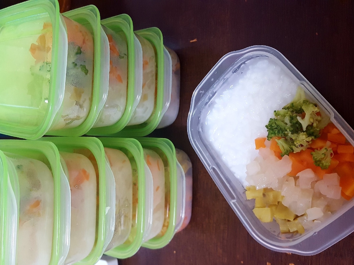 離乳食ストック お弁当スタイル レシピ 作り方 By はるーなん 楽天レシピ 離乳食ストック お弁当スタイル レシピ 作り方 By はるーなん 楽天レシピ