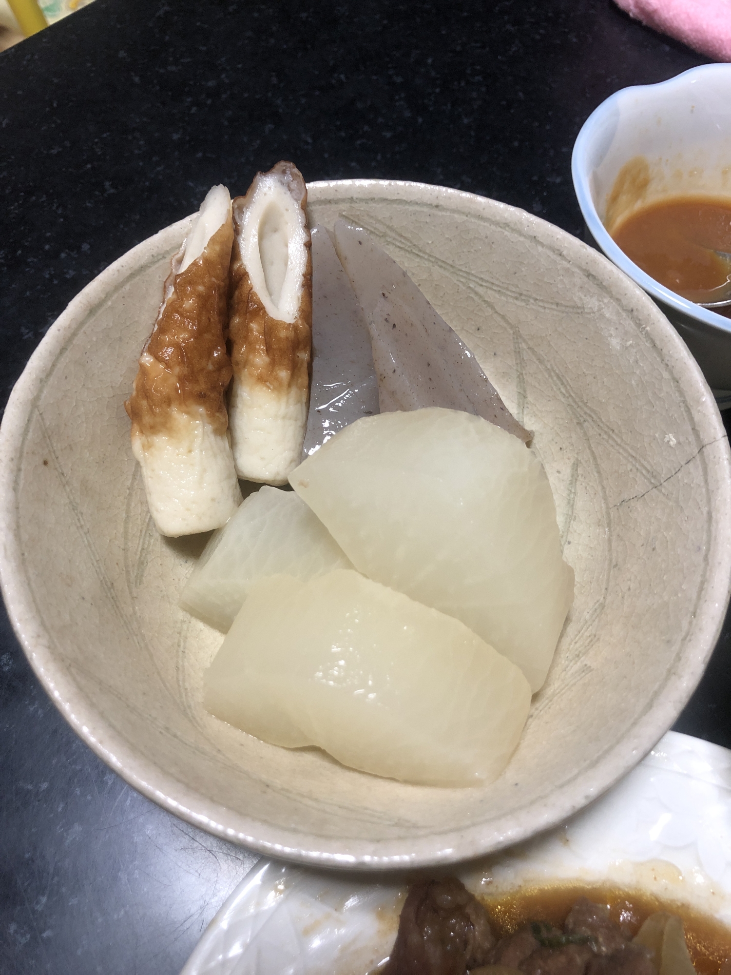 おでん風☆大根とこんにゃくとちくわの煮物