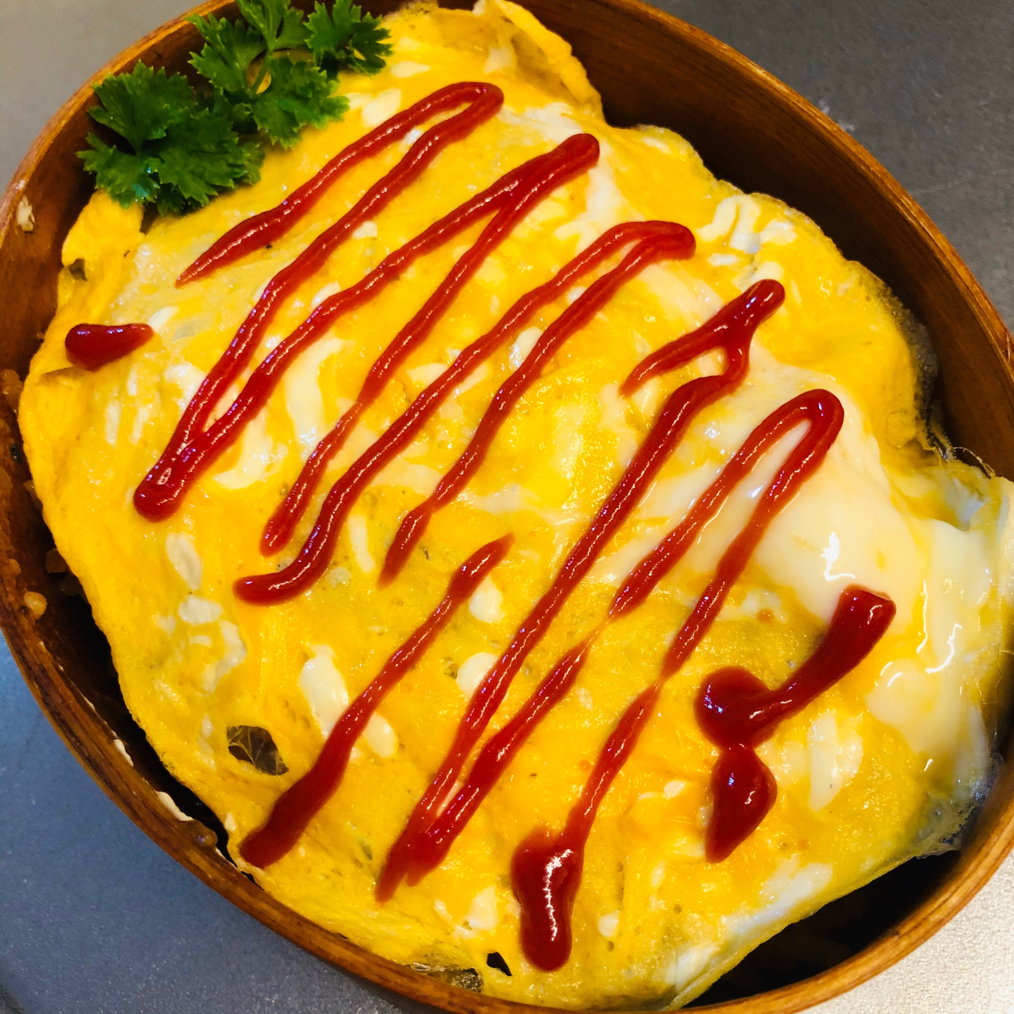 ケチャップオムライス(お弁当用)