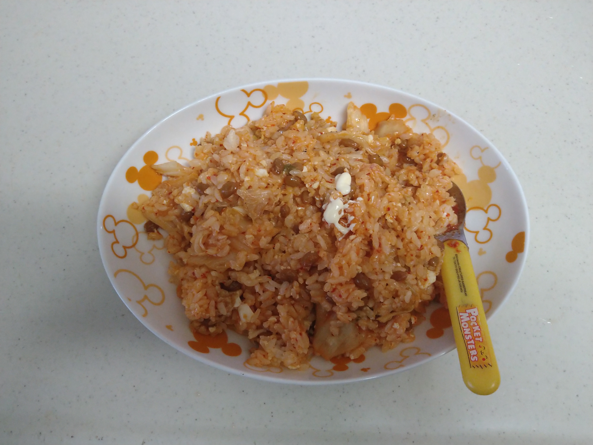 豆腐納豆キムチチャーハン