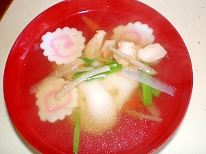 年末に冷凍下ごしらえの 時短お雑煮 レシピ 作り方 By 夏はぜ 楽天レシピ