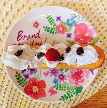 おうちで手作りショートケーキ