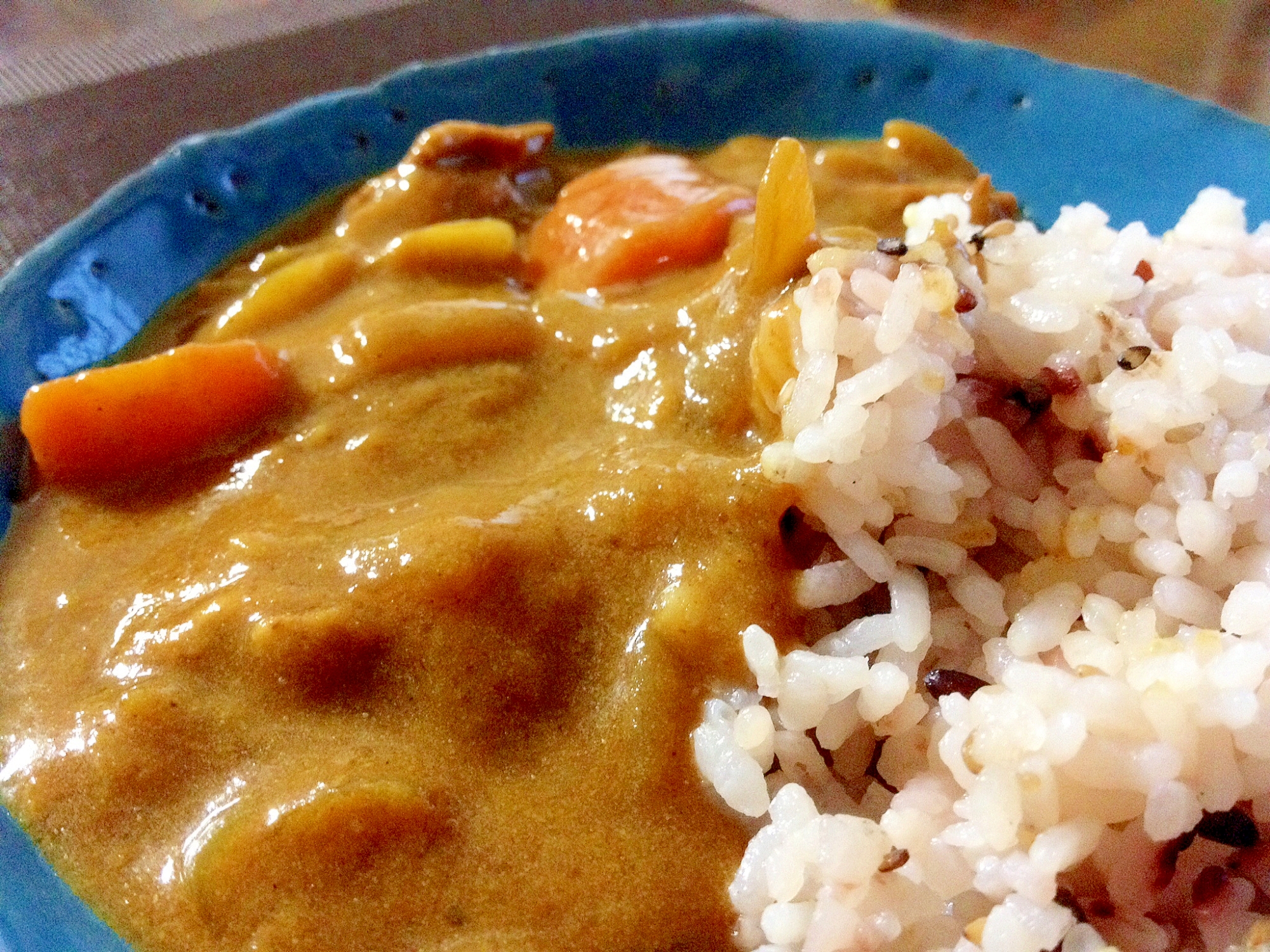 栄養たっぷり♪「雑穀米カレー♪」