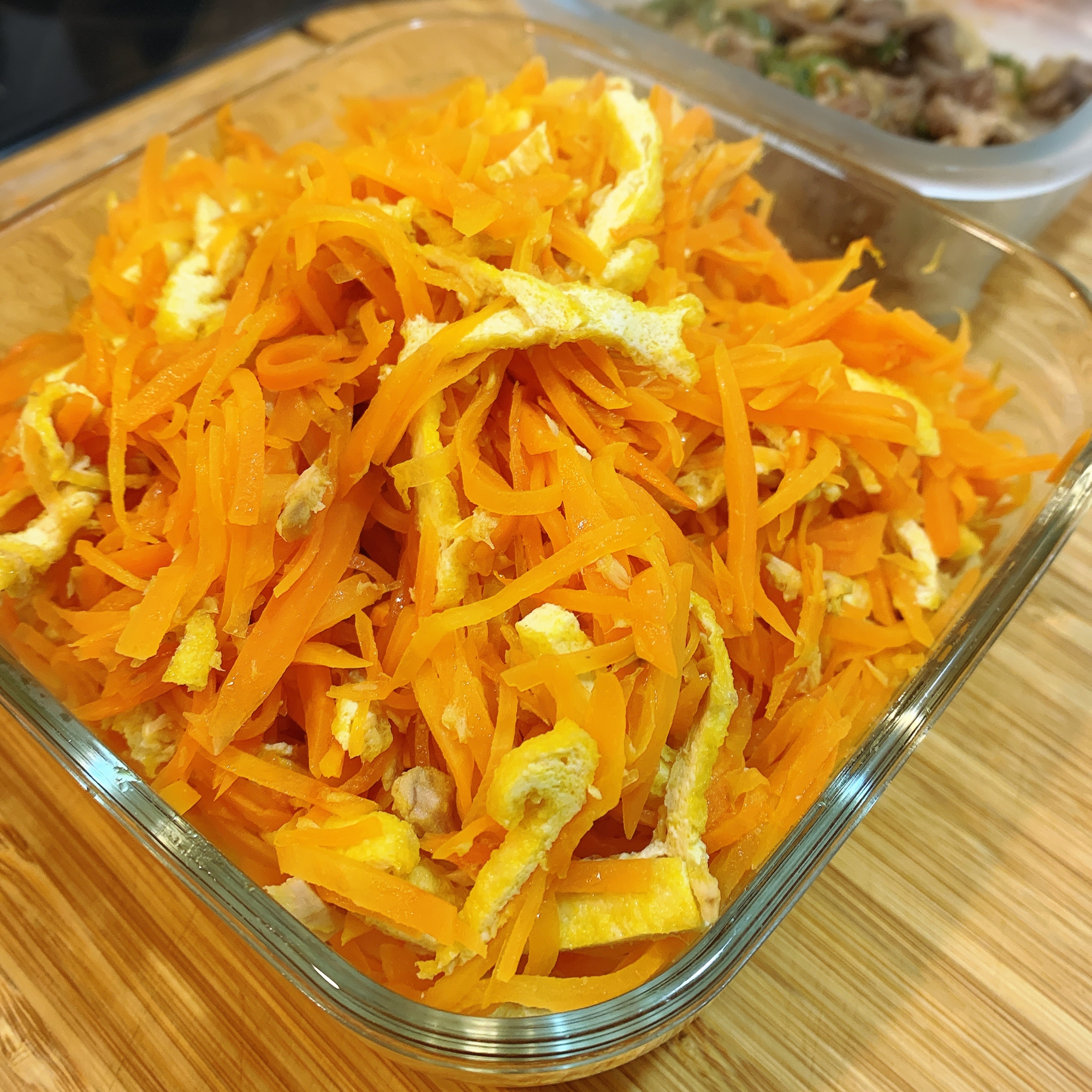 たまごの代わりに油揚げでにんじんしりしり レシピ 作り方 By ミホたん 楽天レシピ たまごの代わりに油揚げでにんじんしりしり レシピ 作り方 By ミホたん 楽天レシピ