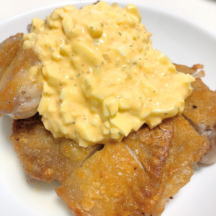 簡単パリパリチキンソテー タルタルソース レシピ 作り方 By ニッカ 楽天レシピ