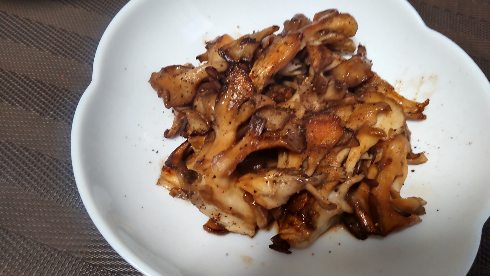 舞茸のバター醤油焼き