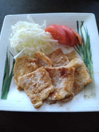 塩こうじを使って！ 冷めてもやわらか！しょうが焼き