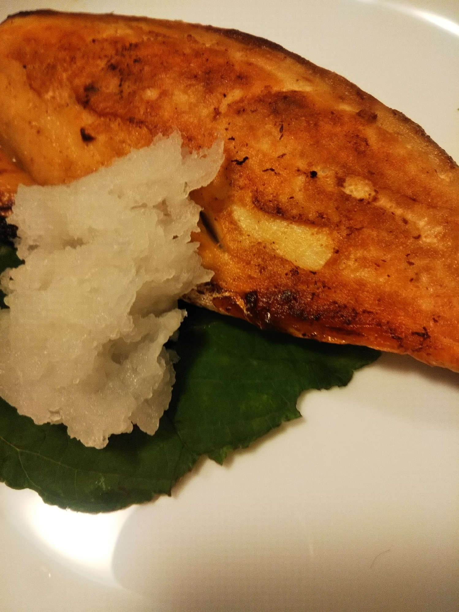 さばの塩焼きの大根おろしと大葉あえ レシピ 作り方 By とうすけ 楽天レシピ